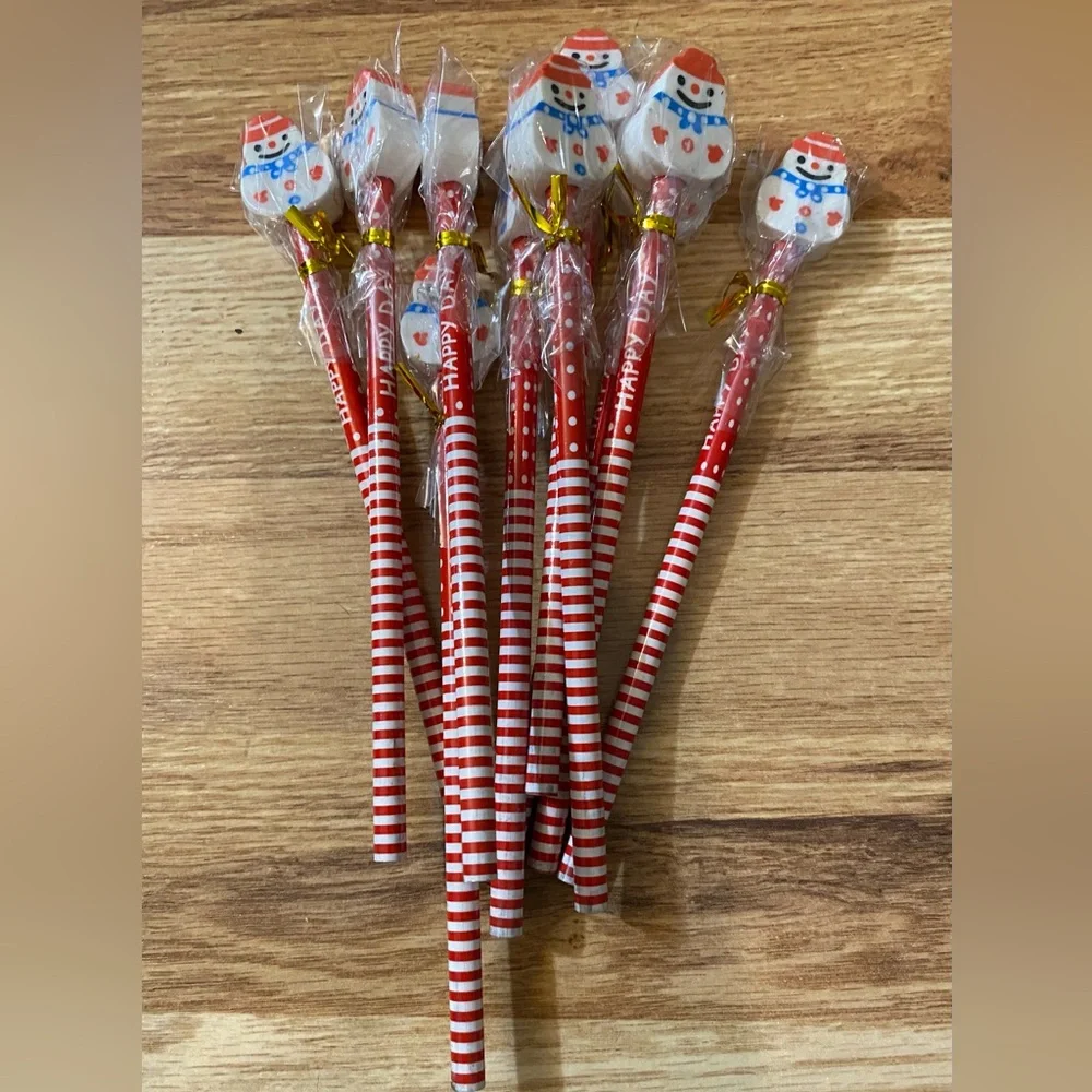 Customer Appreciation Christmas Pencils 40 Pieces NEW